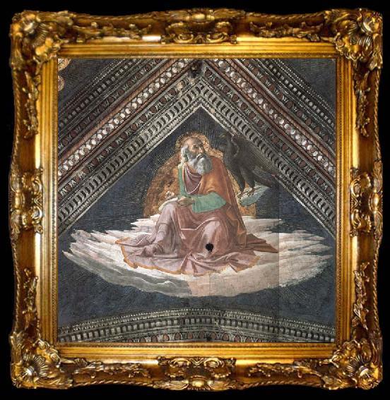 framed  Domenicho Ghirlandaio Evangelist Matthaus, ta009-2